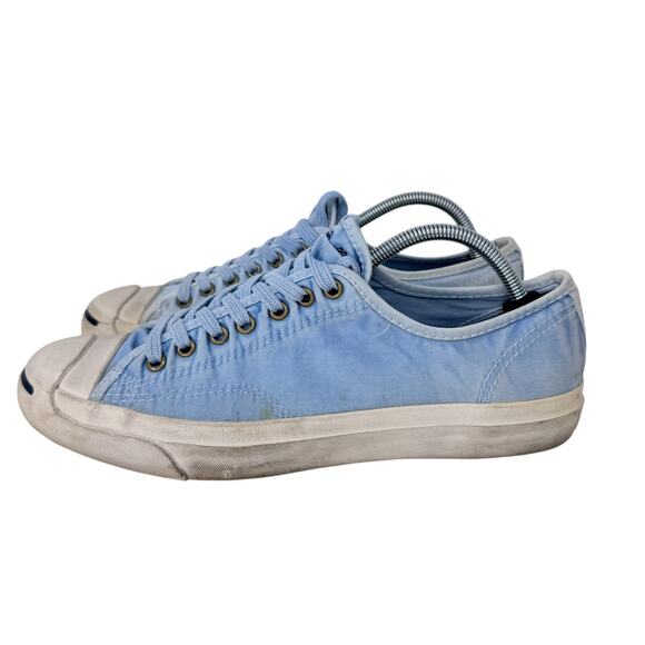 Converse Jack Purcell OX Tenisi Shoes Unisex Size 10M/11.5W Blue Cap Toe 142680C - Picture 2 of 10